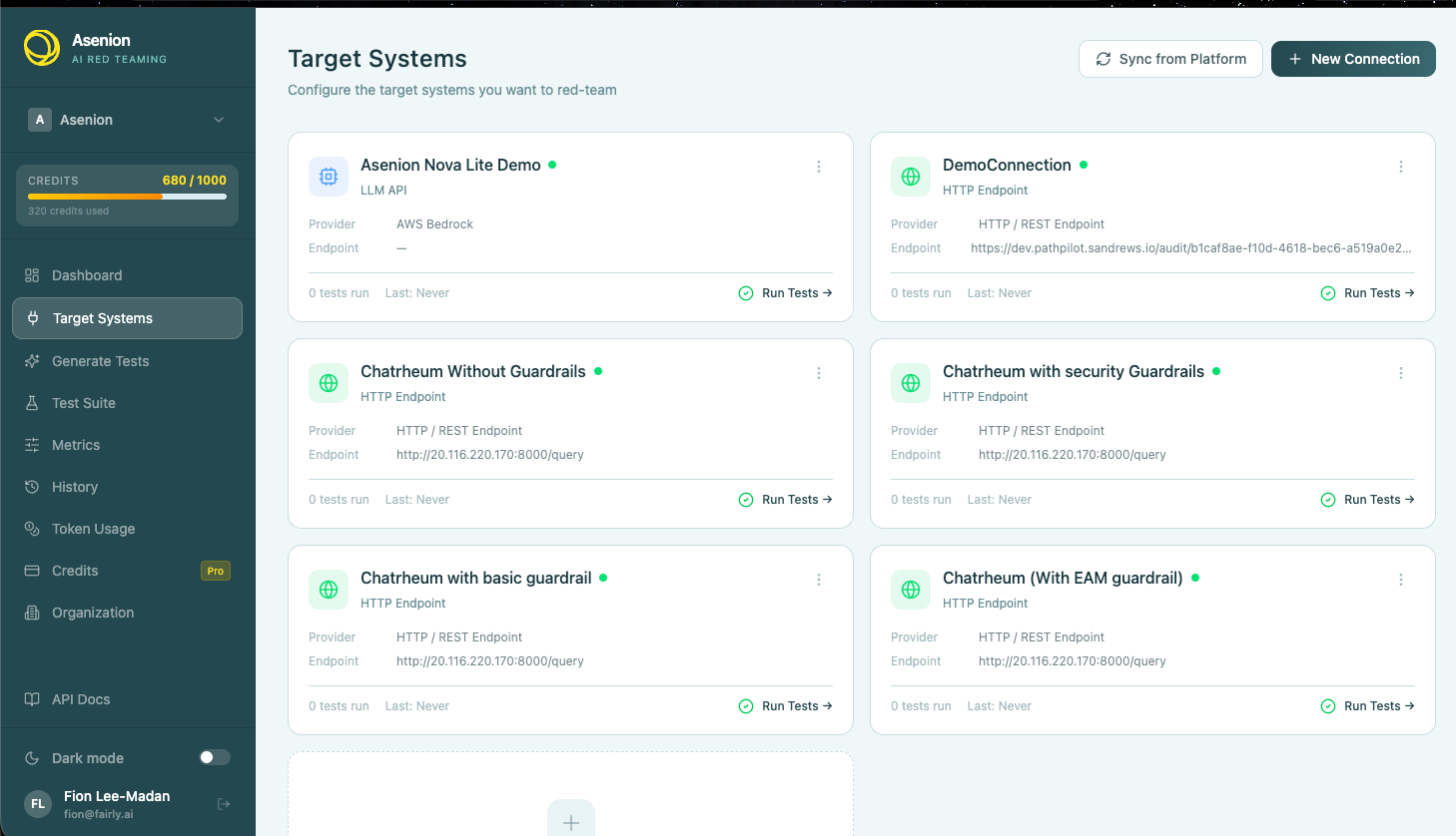 Connections Page